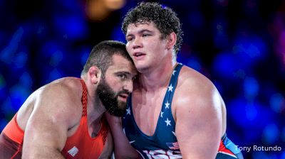 130 kg 1/8 Final - Iakobi Kajaia, Georgia vs Cohlton Schultz, United States