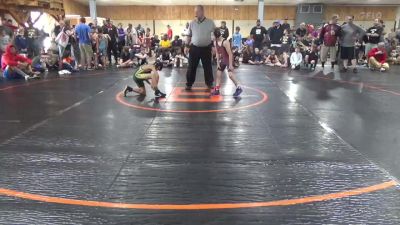 66 lbs Round Of 16 - Will McKeown, Wilkes-Barre vs Alex Swain, West Henrietta