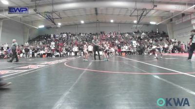 62 lbs Quarterfinal - Aurora Bearden, Skiatook Youth Wrestling vs Breea Florez, Sperry Wrestling Club