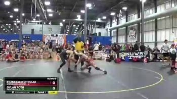 140 lbs Round 5 (6 Team) - Francesco DiTrolio, American Gladiators vs Dylan Roth, Missouri Gold