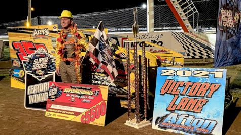 Max McLaughlin Wins His First Short Track Super Series Race