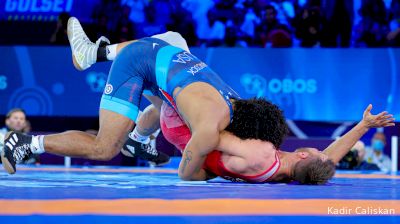 97 kg Final 3-5 - Peter Oehler, Germany vs Tracy Hancock, United States