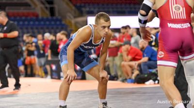 126 lbs Semifinal - Jore Volk, Minnesota vs Sergio Lemley, Indiana