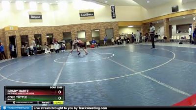 82 lbs Cons. Round 4 - Cole Tuttle, Indiana vs Grady Hartz, Mater Dei Wrestling Club