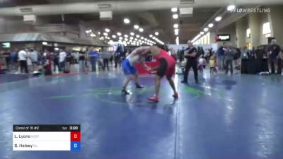 125 kg Consi Of 16 #2 - Lincoln Lyons, North Carolina vs Brandon Halsey, California