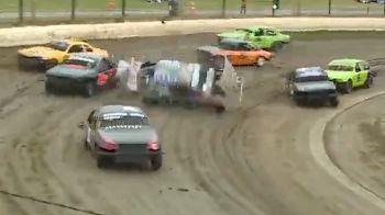 Huge Streetstock Rollover At Beachlands Opener