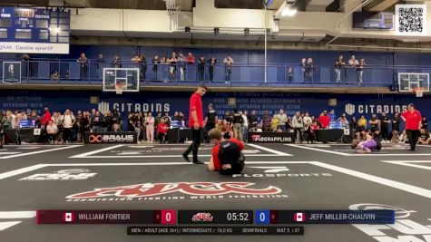 William Fortier vs Jeff Miller-chauvin 2024 ADCC Montreal Open