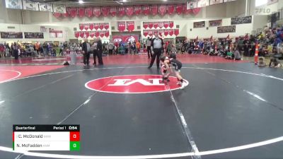 65 lbs Quarterfinal - Cayden McDonald, No Nonsense Wrestling vs Nolan McFadden, ANML