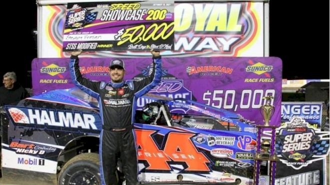 Stewart Friesen Scores Elusive Port Royal Win At Speed Showcase