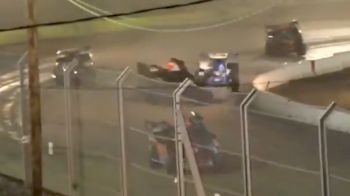 Matt Sheppard Rides Over Tyler Dippel In Hard Clay Finale Heat Race