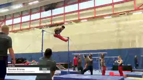Brandon Briones - High Bar, Stanford University Mens Gymnastics - 2021 Men's Olympic Team Prep Camp