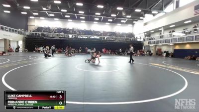 165 lbs Cons. Round 2 - Luke Campbell, Cerritos vs Fernando O`brien, Modesto Junior College