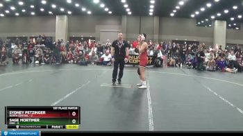 116 lbs Placement Matches (16 Team) - Samara Chavez, King vs Jaslynn Gallegos, North Central