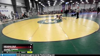 76 lbs Rd# 6- 9:00am Saturday Final Pool - Dominic Cordero, Minion Green vs Arcadius Cruz, Agression Legionaries