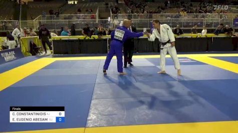 CHRISTOPHOROS CONSTANTINIDIS vs ERIC EUGENIO ABESAMES 2024 Pan Jiu Jitsu IBJJF Championship