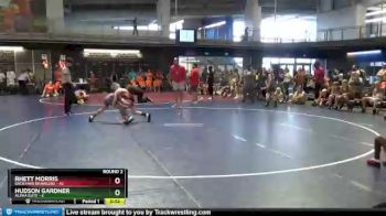 80 lbs Round 2 (10 Team) - Rhett Morris, Backyard Brawlers vs Hudson Gardner, Alpha Elite