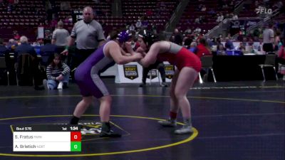 170 lbs Round Of 16 - Shannon Fratus, Parkland-G vs Aambur Brletich, Northern York-G