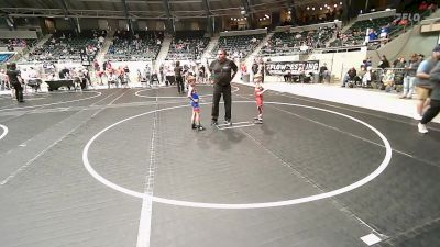 49 lbs Quarterfinal - Bentlee Egleston, Claremore Wrestling Club vs Dwight Gammill, R.A.W.