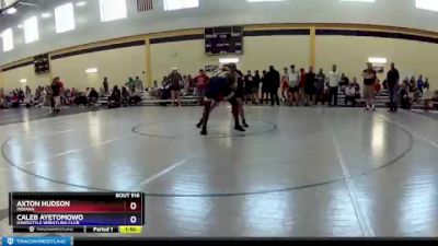 195 lbs Cons. Round 2 - Axton Hudson, Indiana vs Caleb Ayetomowo, Hawkstyle Wrestling Club