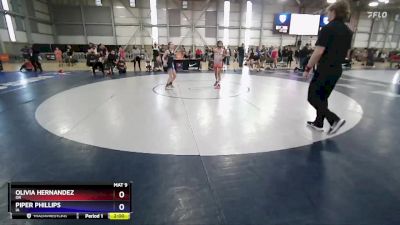 84 lbs Round 4 - Olivia Hernandez, OR vs Piper Phillips, IA