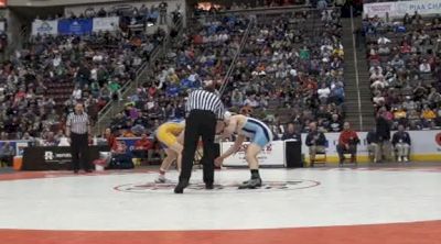 182 lbs semi-finals Dakota DesLauriers Burrell vs. Tyler Landfried Greenfield