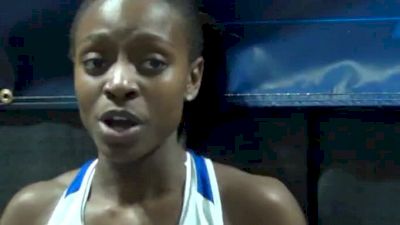 Diamond Dixon Post Race 400 finals, huge race sub 52, National Champ at NCAA Indoor Champs 2012