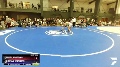 190 lbs Cons. Round 4 - Camden Roofener, OR vs JohnPaul Workman, WA