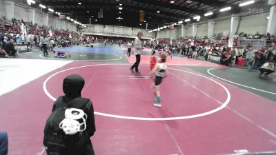 46 lbs Semifinal - Dominic Maximo, Tucson Cyclones vs Kaius Cordova, Stout Wr Ac