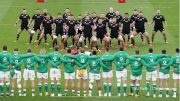 New Zealand All Blacks Perform Haka In Sold Out Aviva Stadium