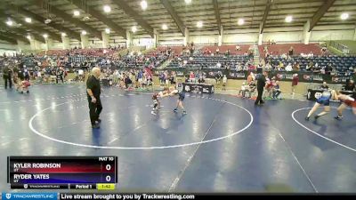 63 lbs Cons. Semi - Kyler Robinson, UT vs Ryder Yates, UT