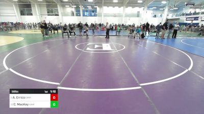 56 lbs Quarterfinal - Anthony Errico, Empire WC vs Christian MacKay, Hamma Shack