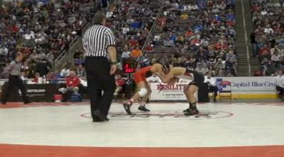 145 lbs semi-finals Mitchell Minotti Easton vs. TC Warner Cumberland Valley