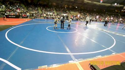 58 lbs Round Of 16 - Logan Dodge, Ares Wrestling Club vs Cecil Nelson, ReZults Wrestling