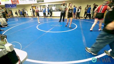 98 lbs Rr Rnd 3 - Gracie Majors, Grove Takedown Club vs Addison Willis, Wagoner Takedown Club