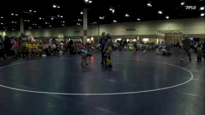 100 lbs Placement Matches (16 Team) - Valentina West, Iowa SO FLUFFY vs Icis Sackville, Nebraska Junk Yard Dogs