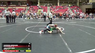 68 lbs Round 3 (6 Team) - Jackson Hermann, Greater Heights vs Abraham Heim, Victory