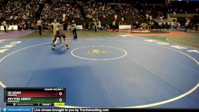 Champ. Round 1 - Peyton Abbot, Bridgeport vs Jd Adam, Meridian