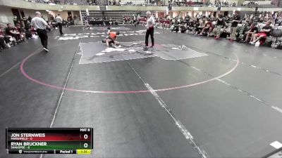 121 lbs Quarterfinals (8 Team) - Ryan Bruckner, Shakopee vs Jon Sternweis, Marshfield