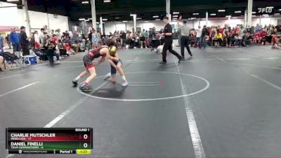 88 lbs Round 1 (4 Team) - Charlie Mutschler, Rebellion vs Daniel Finelli, Team Germantown