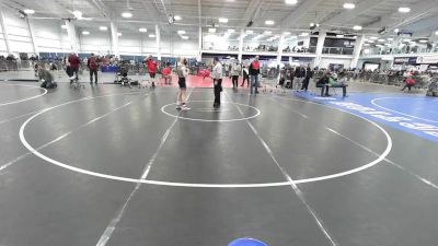 105 lbs Quarterfinal - Logan Smith, ME Trappers WC vs Cecilia Verrilli, Team Tugman