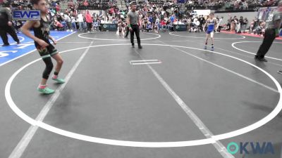 73 lbs Consolation - Calin Kinder, Piedmont vs Romeo Rodriguez, Woodward Youth Wrestling