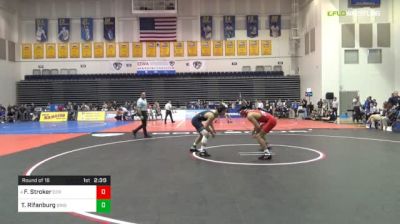 157 lbs Round of 16 - Fredy Stroker, Cornell vs Tristan Rifanburg, Binghamton