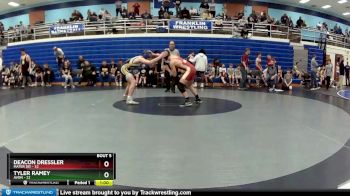 150 lbs Round 3 (4 Team) - Deacon Dressler, Mater Dei vs Tyler Ramey, Avon