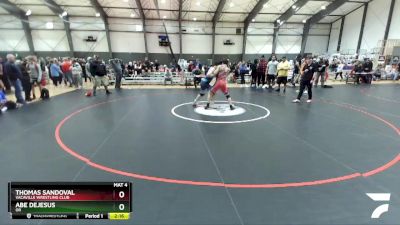 182 lbs Cons. Semi - Thomas Sandoval, Vacaville Wrestling Club vs Abe Dejesus, OR