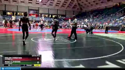 5A-113 lbs Cons. Semi - Nolan Christian, Eastside Hs vs Ryan Clayborn, Greenbrier