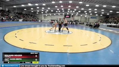 144 lbs Semifinal - Benjamin Weader, Chantilly vs Matt Gashi-Brito, Fairfax