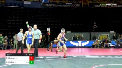 141 lbs Round Of 32 - Ryan Moore, Flwc vs Garrett O'Shea, Air Force