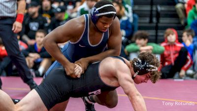 215 lbs 1st Place Match - Thomas Stewart, Blair Academy vs Logan Shephard, Massillon Perry