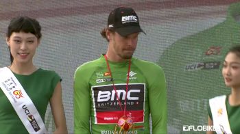 Daniel Oss Is Enjoying The Tour of Guangxi Podium