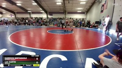 150 lbs Champ. Round 1 - Luc Martin, Buffalo vs Garrison Bertagnole, Natrona County